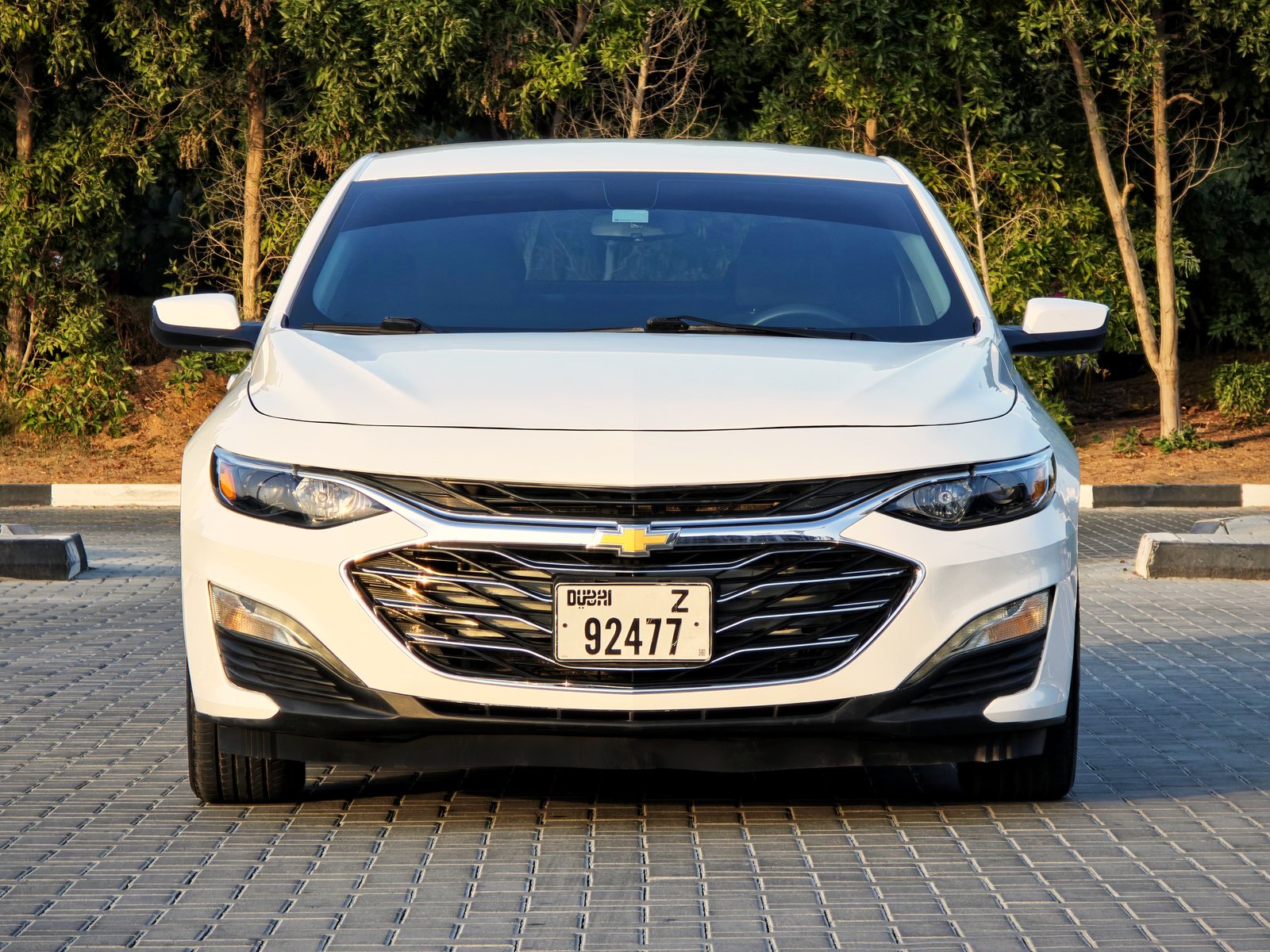 Chevrolet Malibu, white