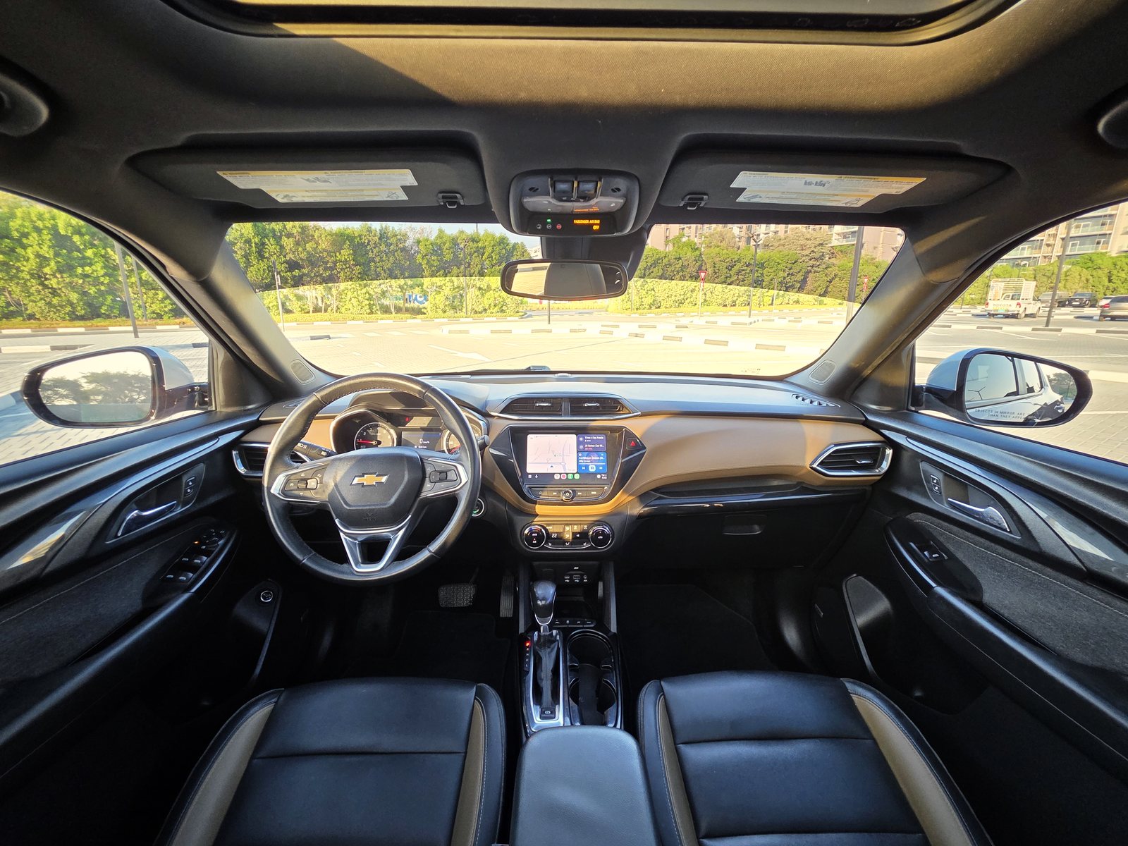 Chevrolet Trailblazer, brown