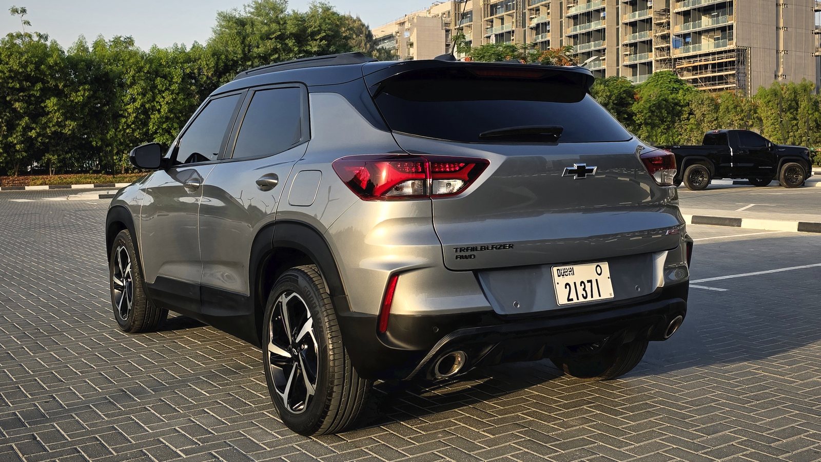 Chevrolet Trailblazer, grey