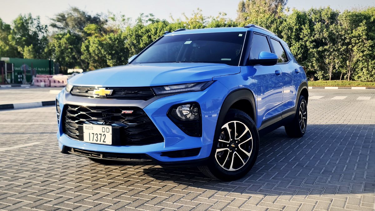 Chevrolet Trailblazer, blue