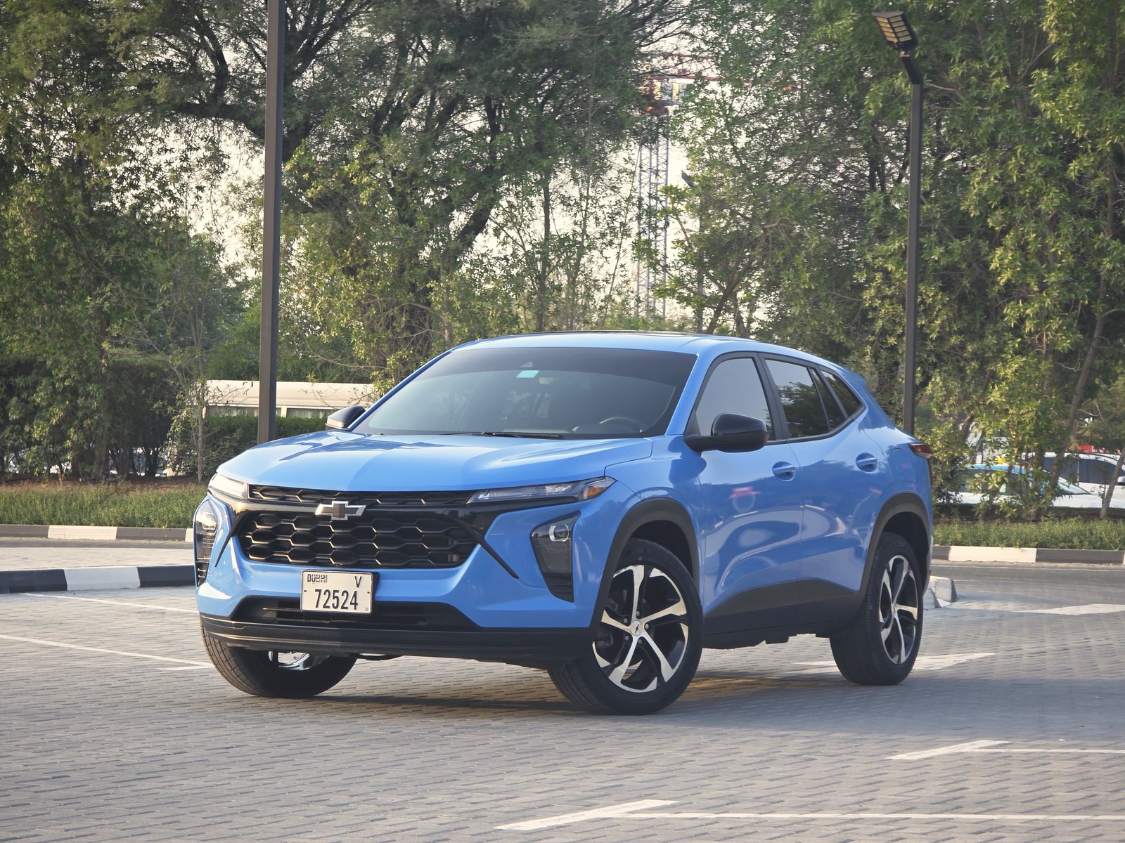 Chevrolet Trax, blue