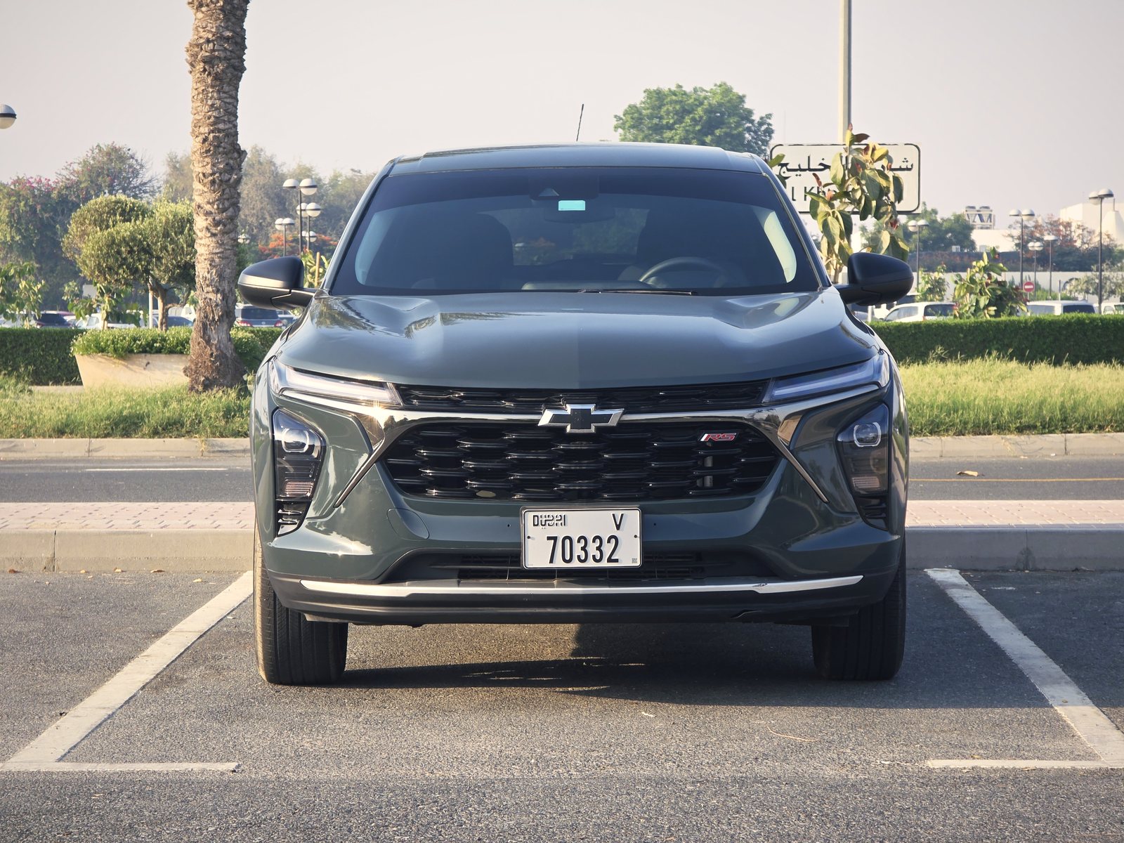 Chevrolet Trax, green