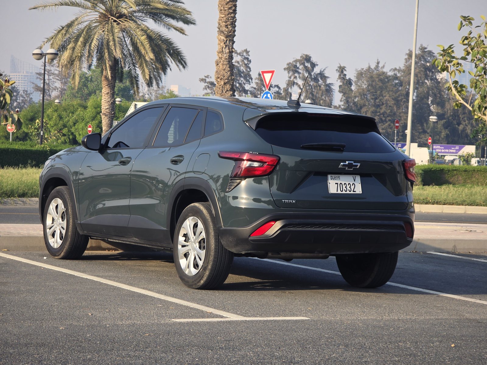 Chevrolet Trax, green