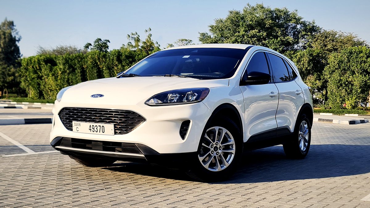 Ford Escape, white