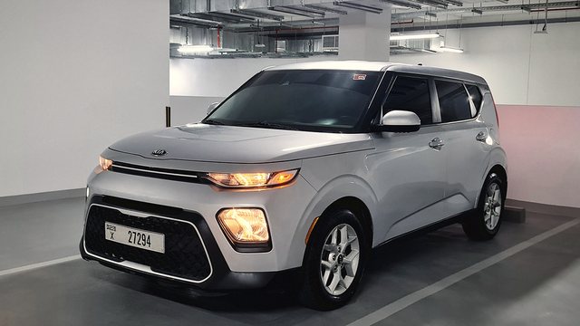 Kia Soul 2020، لون فضي