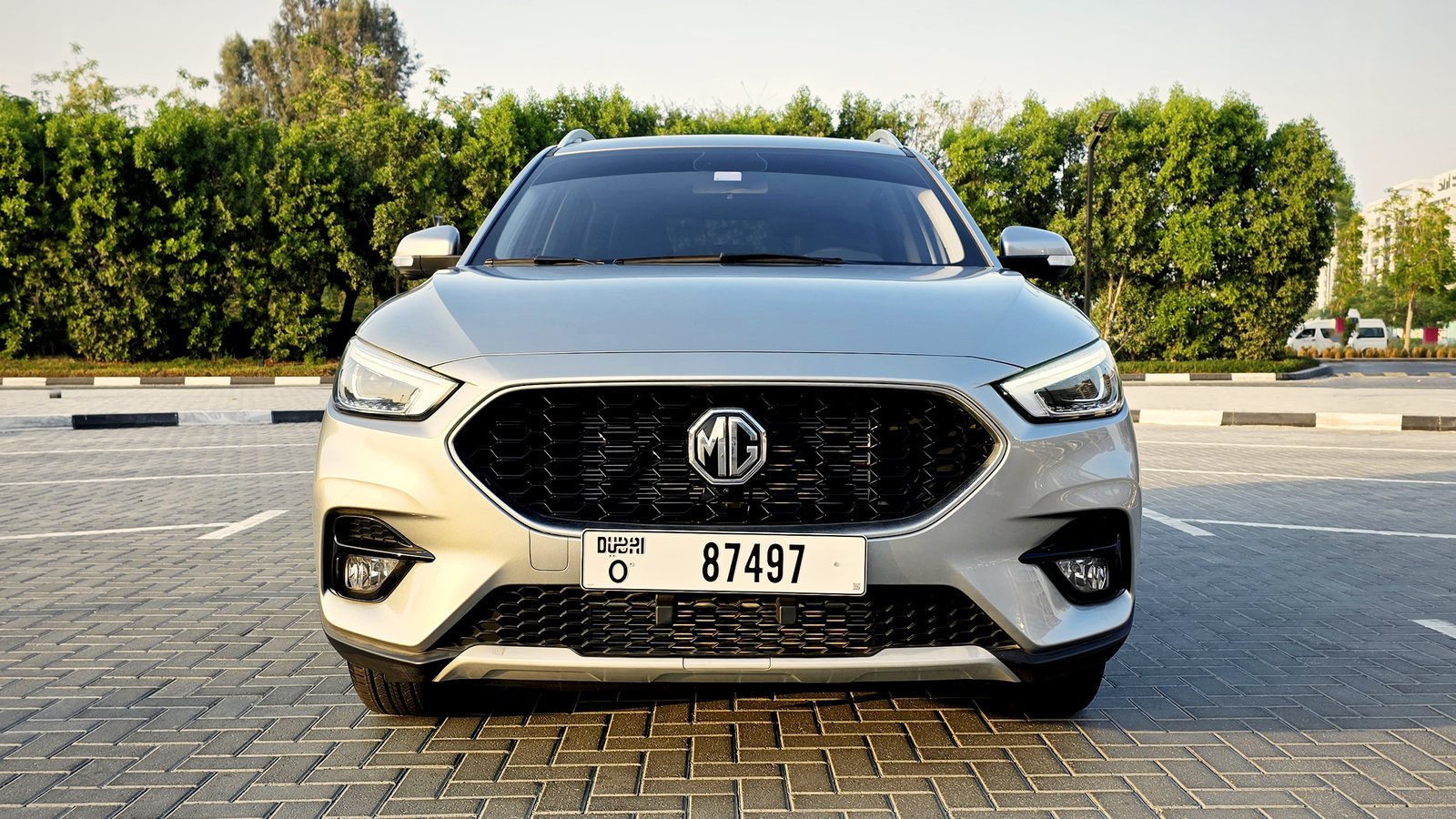 MG ZS, silver